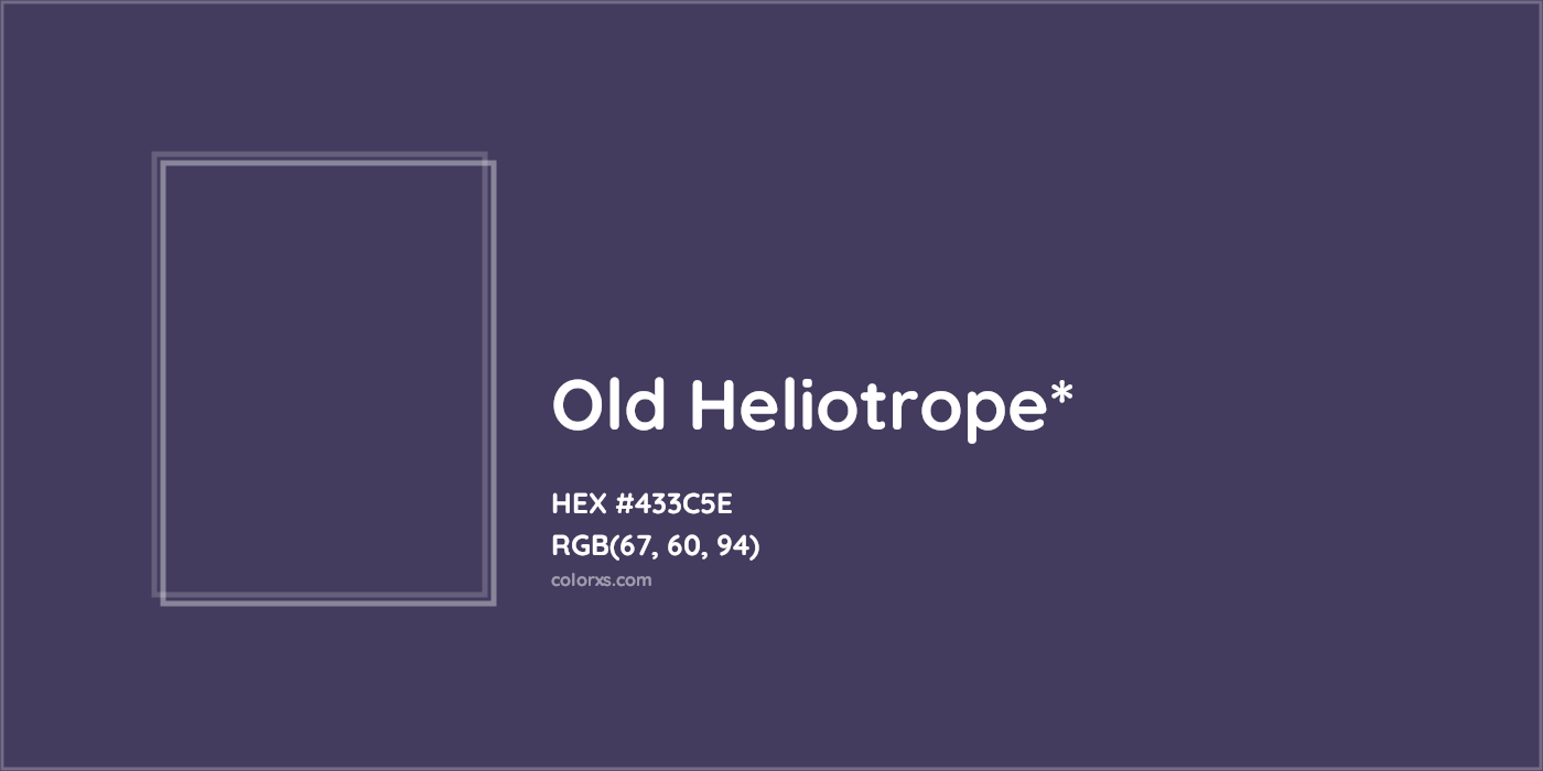 HEX #433C5E Color Name, Color Code, Palettes, Similar Paints, Images