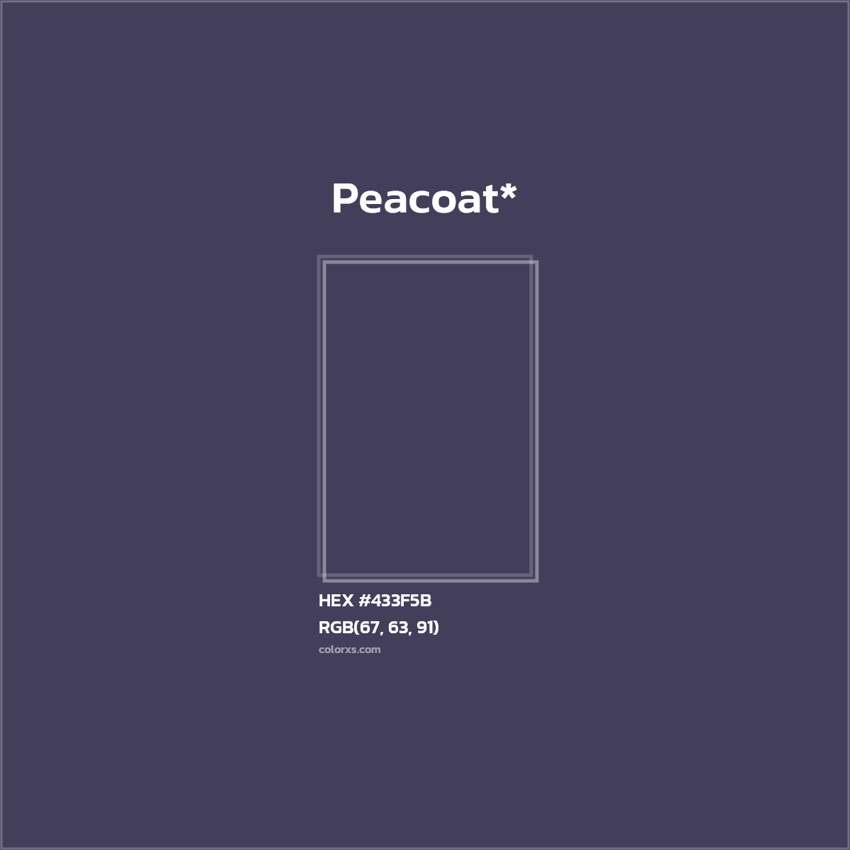 HEX #433F5B Color Name, Color Code, Palettes, Similar Paints, Images