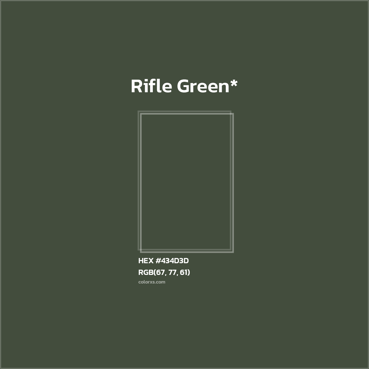 HEX #434D3D Color Name, Color Code, Palettes, Similar Paints, Images