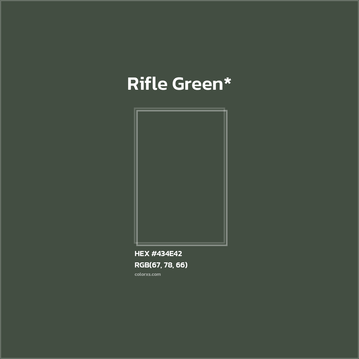 HEX #434E42 Color Name, Color Code, Palettes, Similar Paints, Images