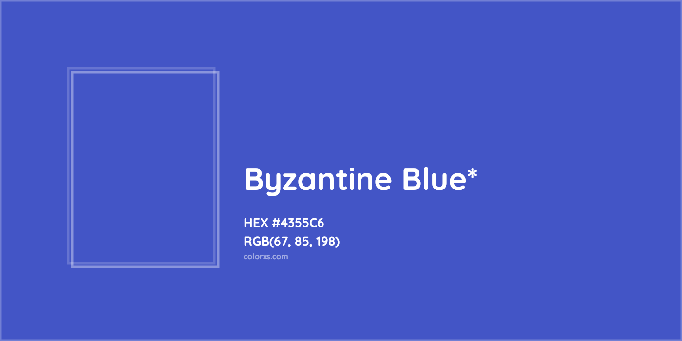 HEX #4355C6 Color Name, Color Code, Palettes, Similar Paints, Images