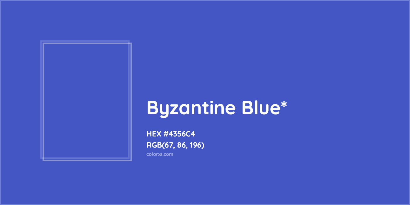 HEX #4356C4 Color Name, Color Code, Palettes, Similar Paints, Images
