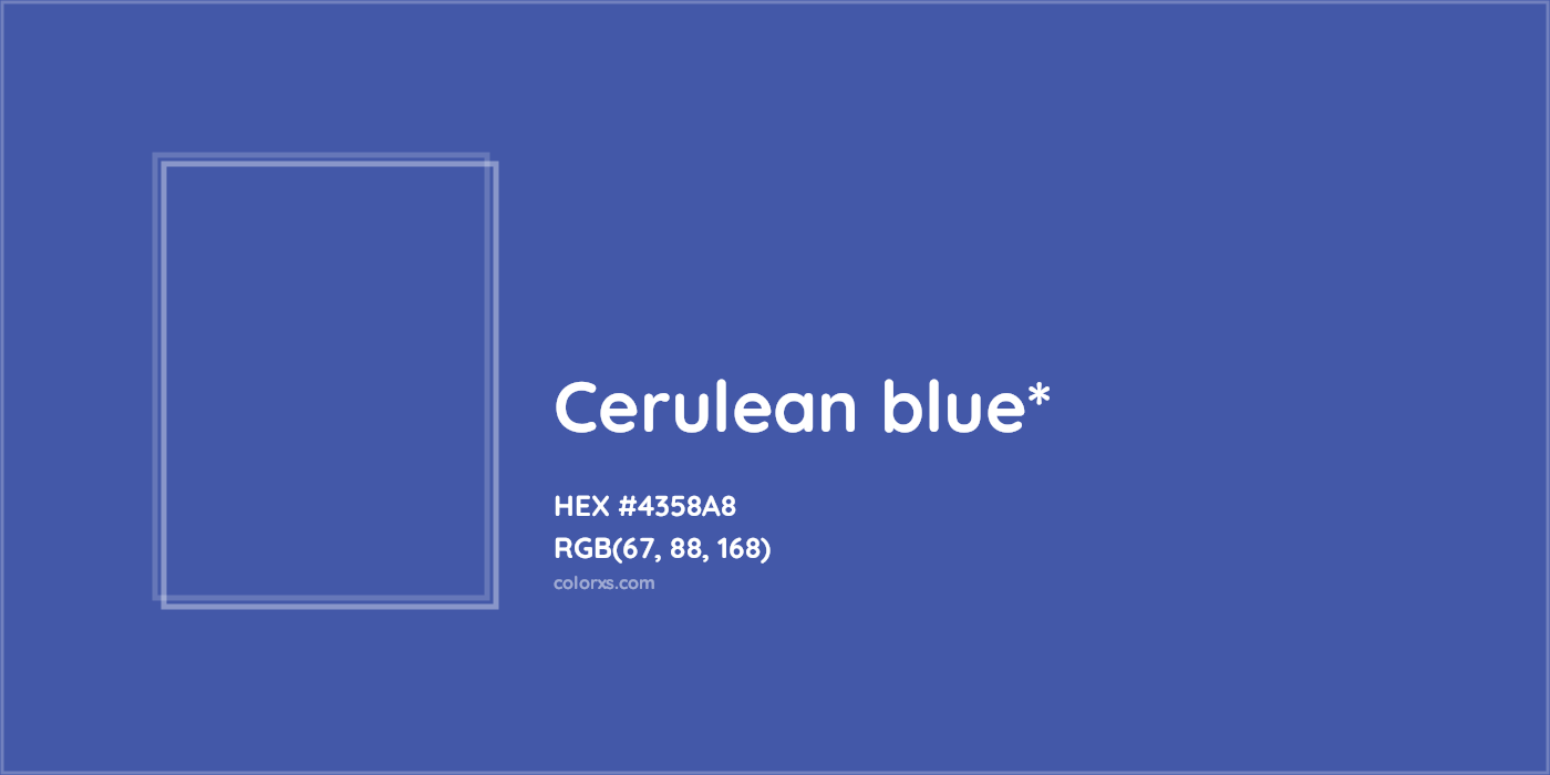 HEX #4358A8 Color Name, Color Code, Palettes, Similar Paints, Images
