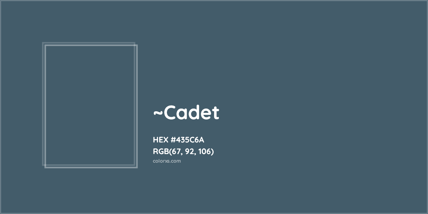 HEX #435C6A Color Name, Color Code, Palettes, Similar Paints, Images