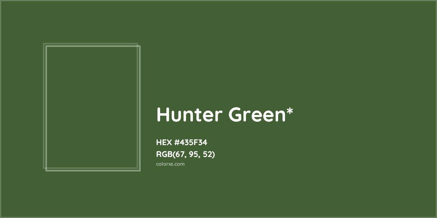 HEX #435F34 Color Name, Color Code, Palettes, Similar Paints, Images