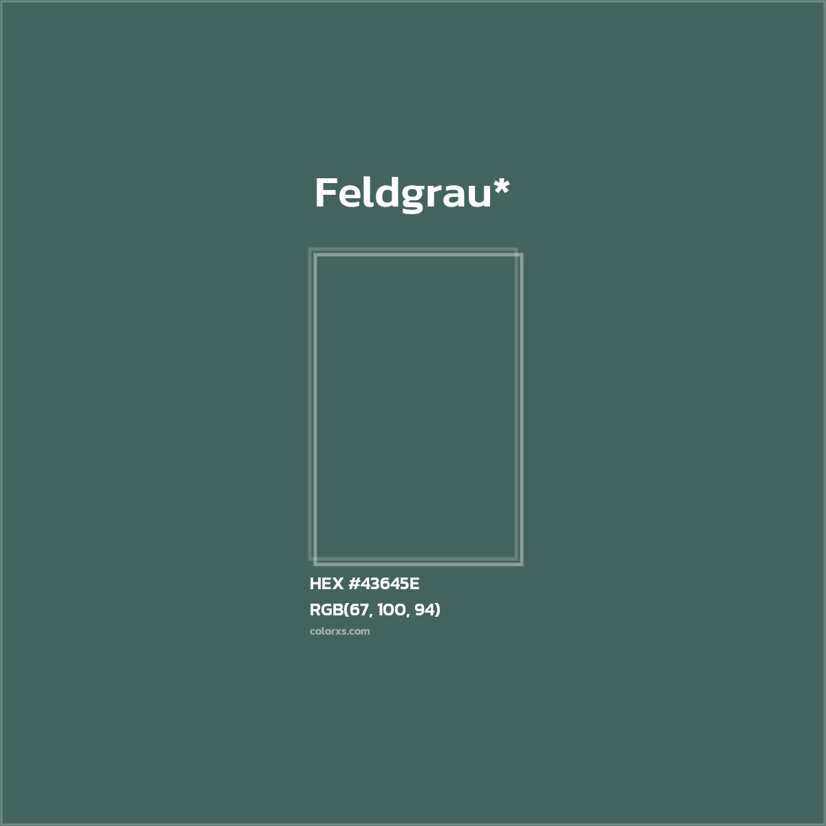 HEX #43645E Color Name, Color Code, Palettes, Similar Paints, Images