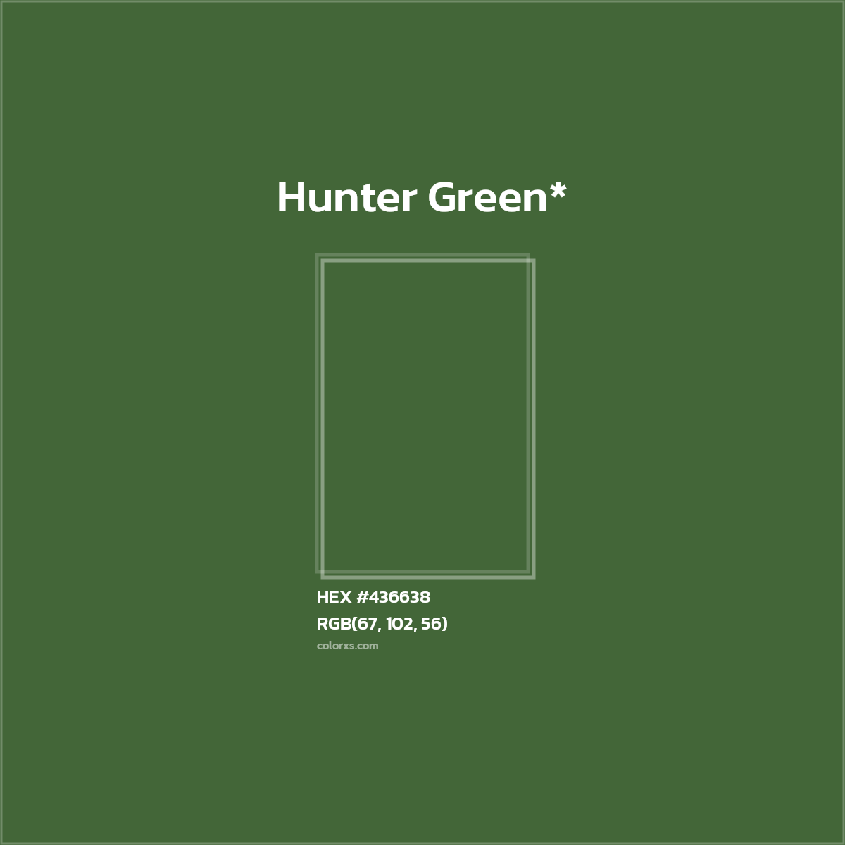 HEX #436638 Color Name, Color Code, Palettes, Similar Paints, Images