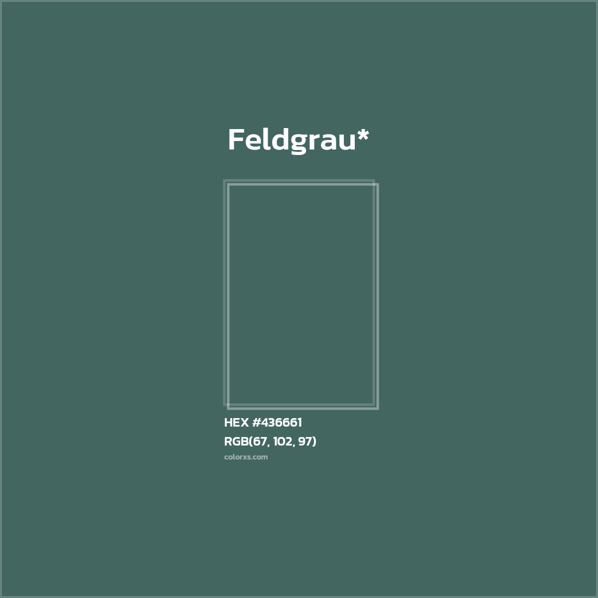 HEX #436661 Color Name, Color Code, Palettes, Similar Paints, Images