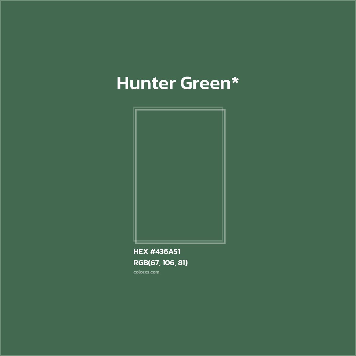 HEX #436A51 Color Name, Color Code, Palettes, Similar Paints, Images