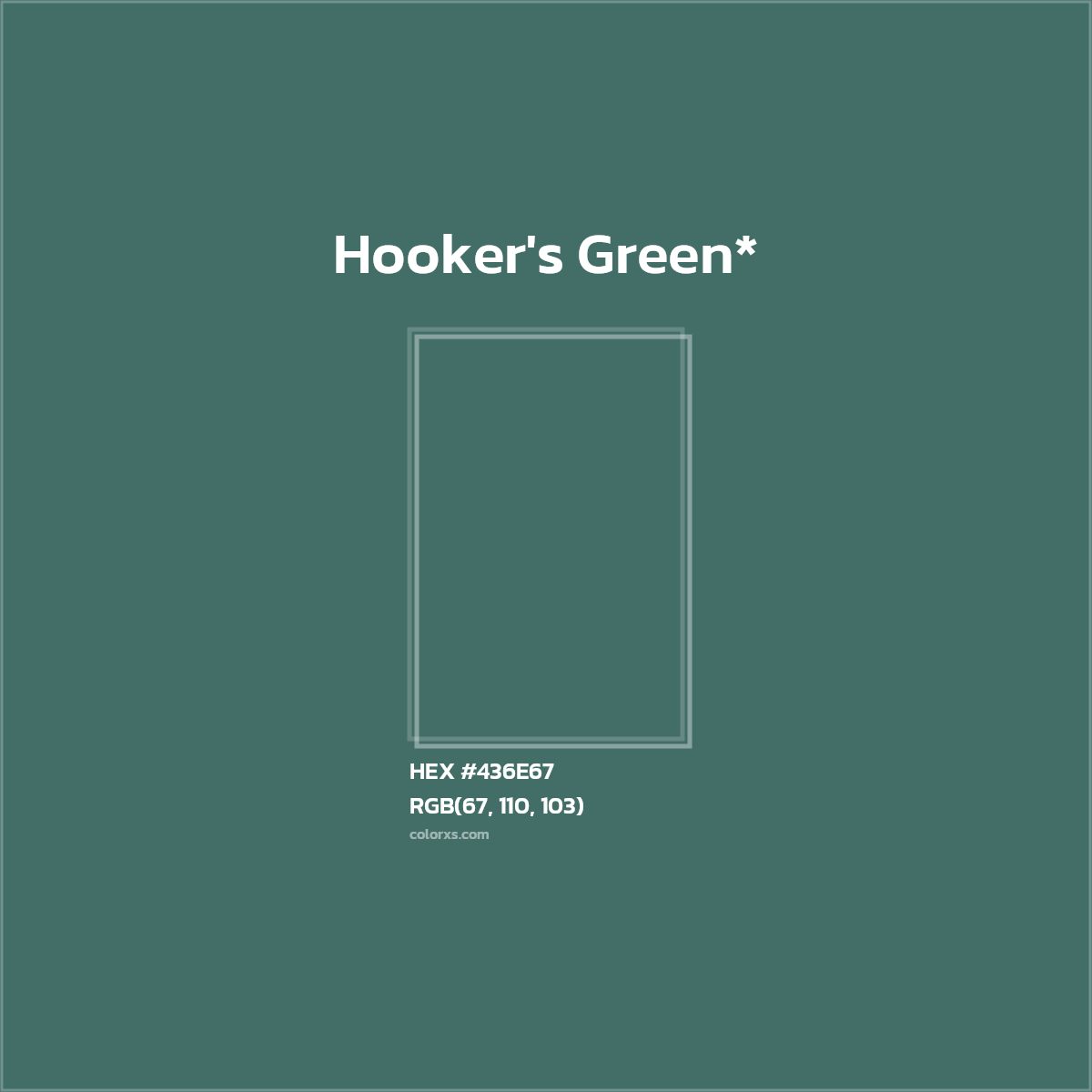 HEX #436E67 Color Name, Color Code, Palettes, Similar Paints, Images