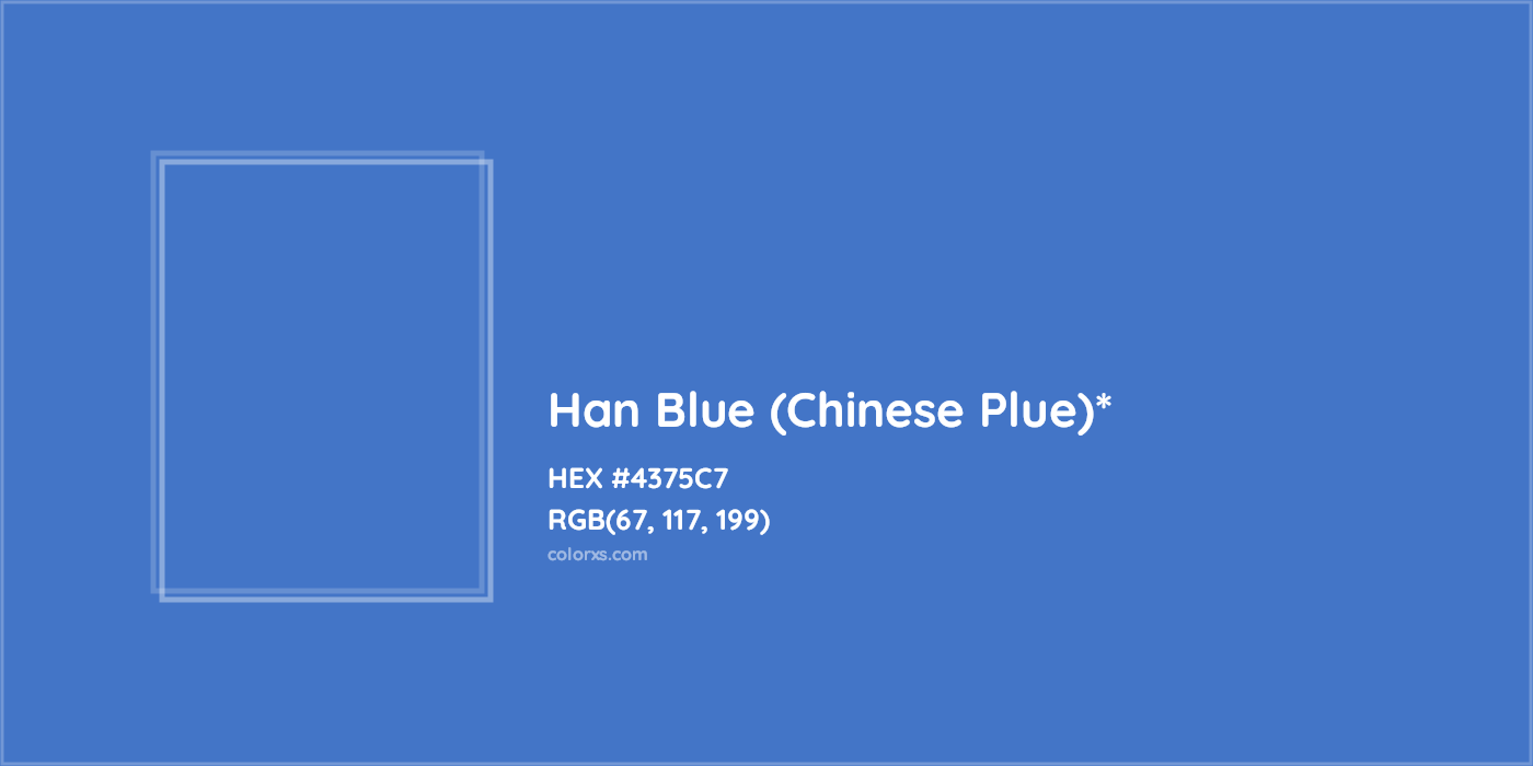 HEX #4375C7 Color Name, Color Code, Palettes, Similar Paints, Images