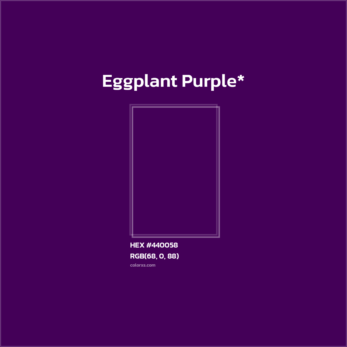 HEX #440058 Color Name, Color Code, Palettes, Similar Paints, Images