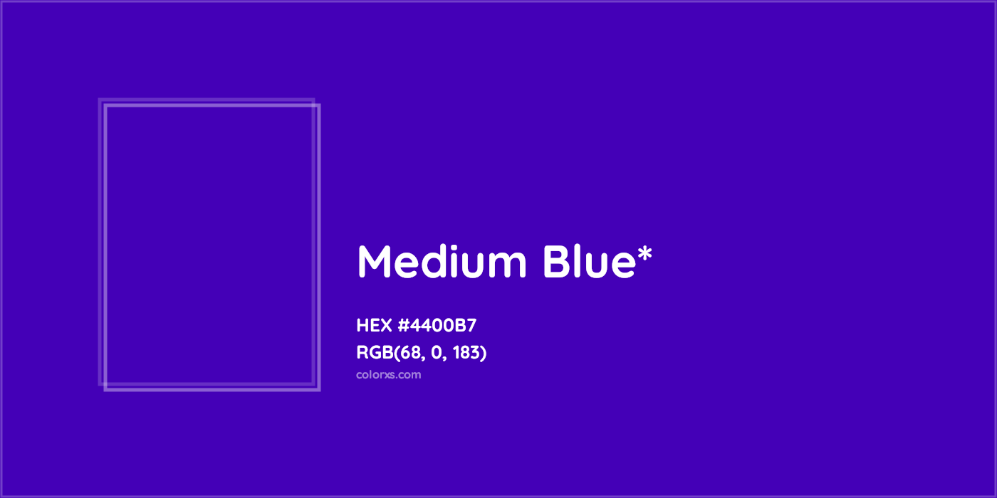 HEX #4400B7 Color Name, Color Code, Palettes, Similar Paints, Images