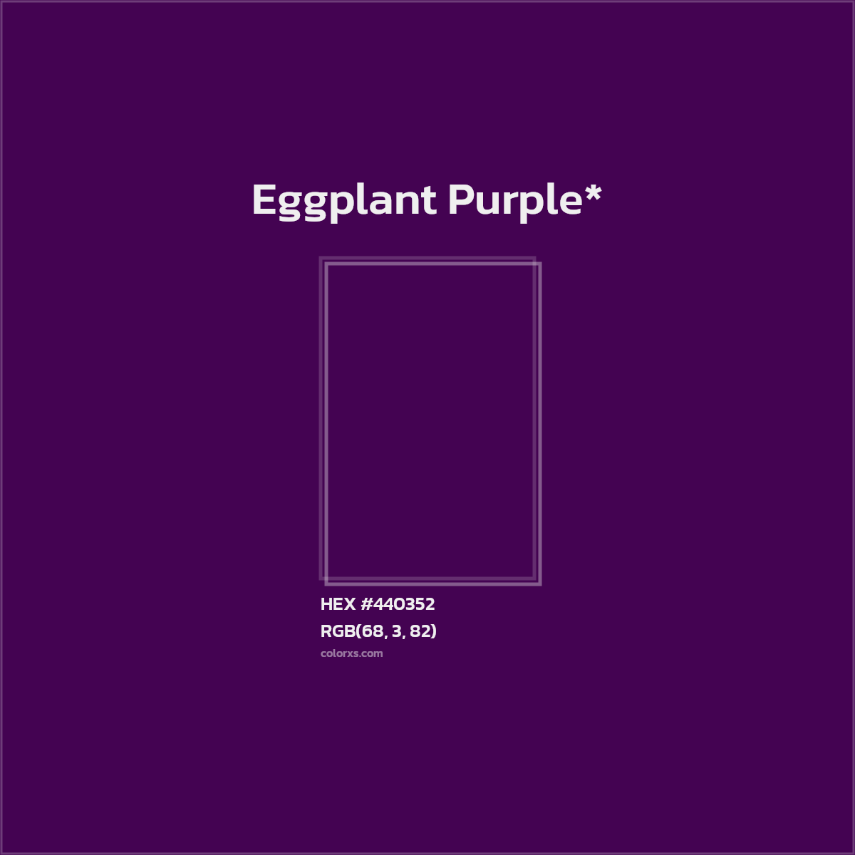 HEX #440352 Color Name, Color Code, Palettes, Similar Paints, Images