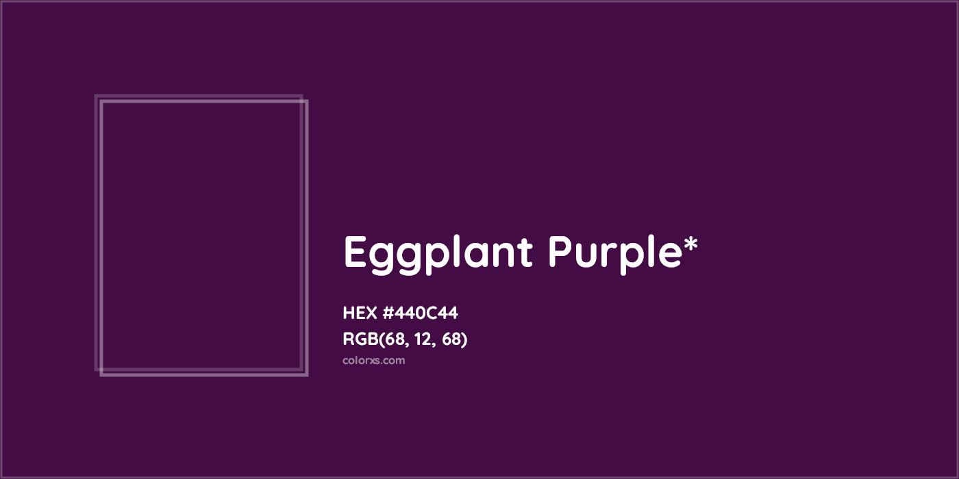 HEX #440C44 Color Name, Color Code, Palettes, Similar Paints, Images