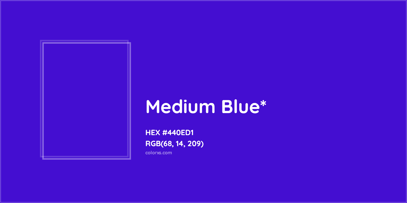 HEX #440ED1 Color Name, Color Code, Palettes, Similar Paints, Images