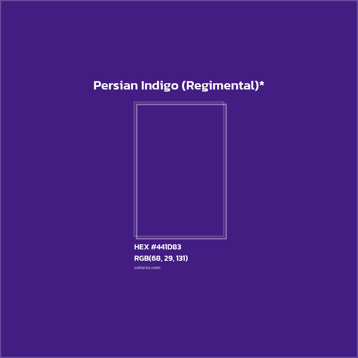 HEX #441D83 Color Name, Color Code, Palettes, Similar Paints, Images