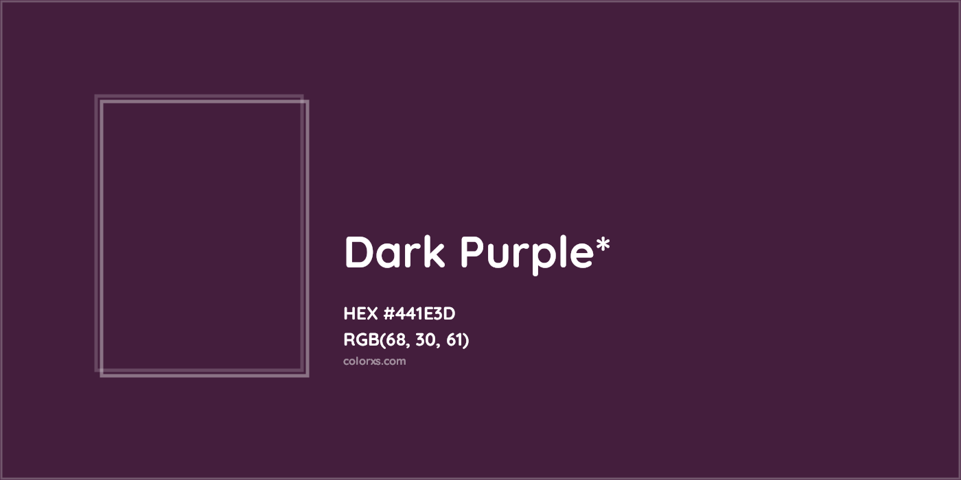 HEX #441E3D Color Name, Color Code, Palettes, Similar Paints, Images