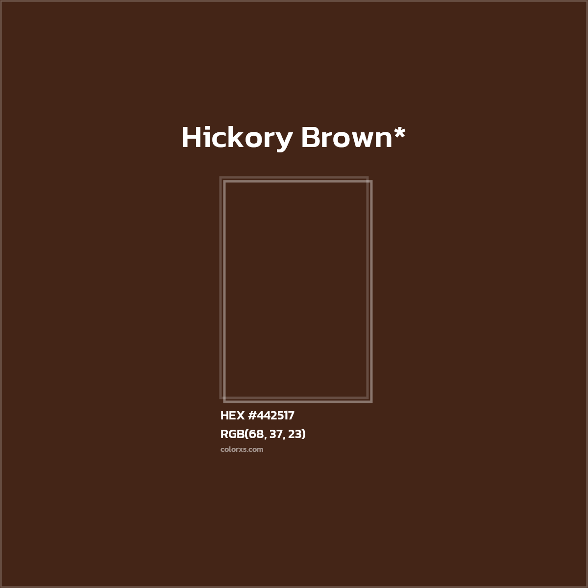 HEX #442517 Color Name, Color Code, Palettes, Similar Paints, Images