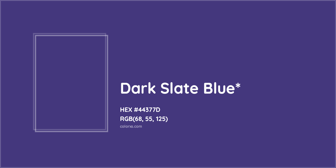 HEX #44377D Color Name, Color Code, Palettes, Similar Paints, Images