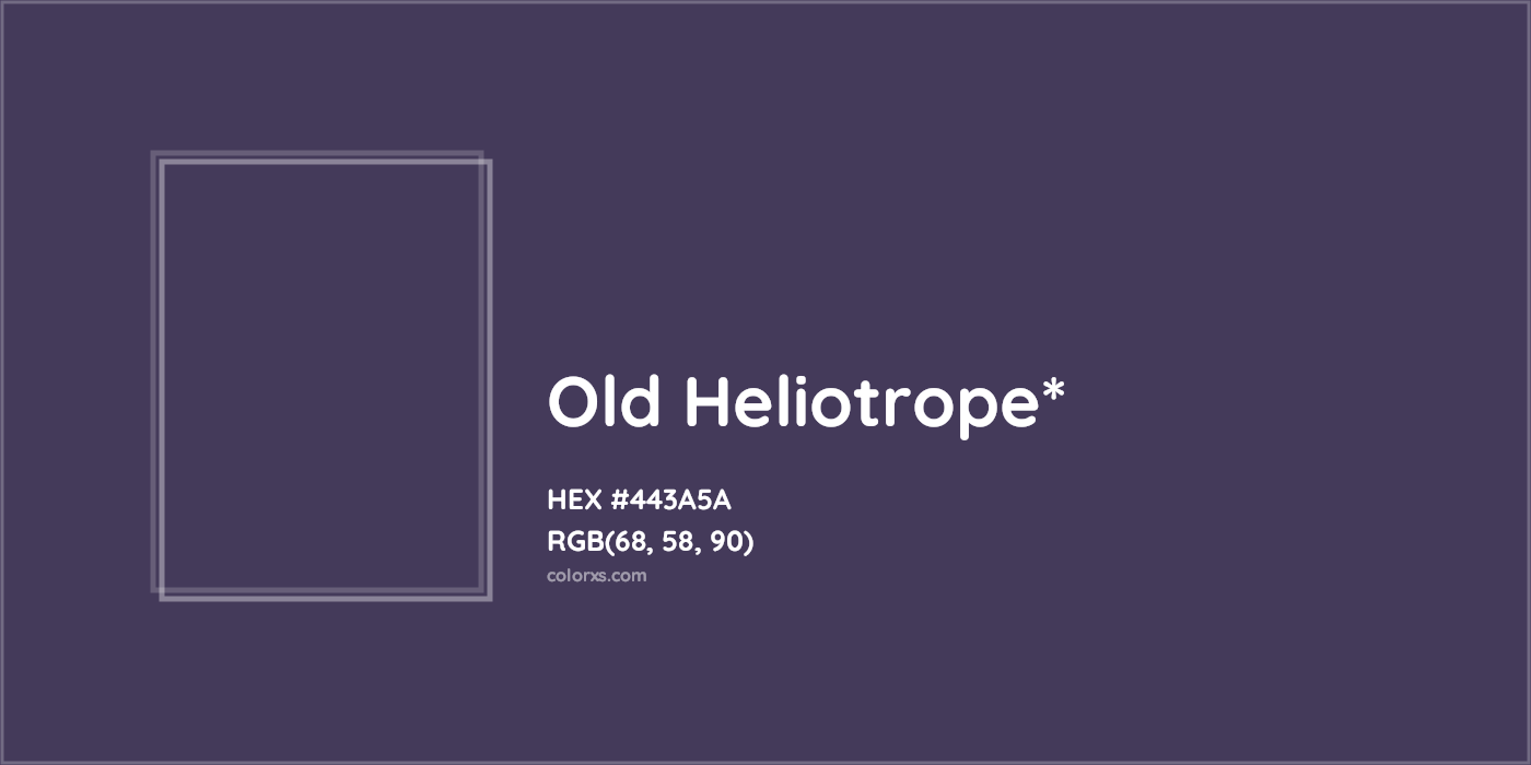 HEX #443A5A Color Name, Color Code, Palettes, Similar Paints, Images