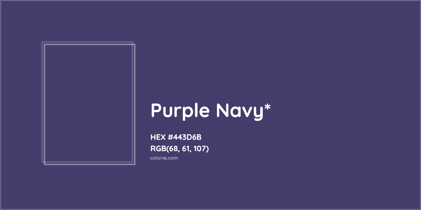 HEX #443D6B Color Name, Color Code, Palettes, Similar Paints, Images