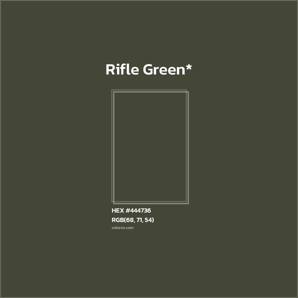 HEX #444736 Color Name, Color Code, Palettes, Similar Paints, Images