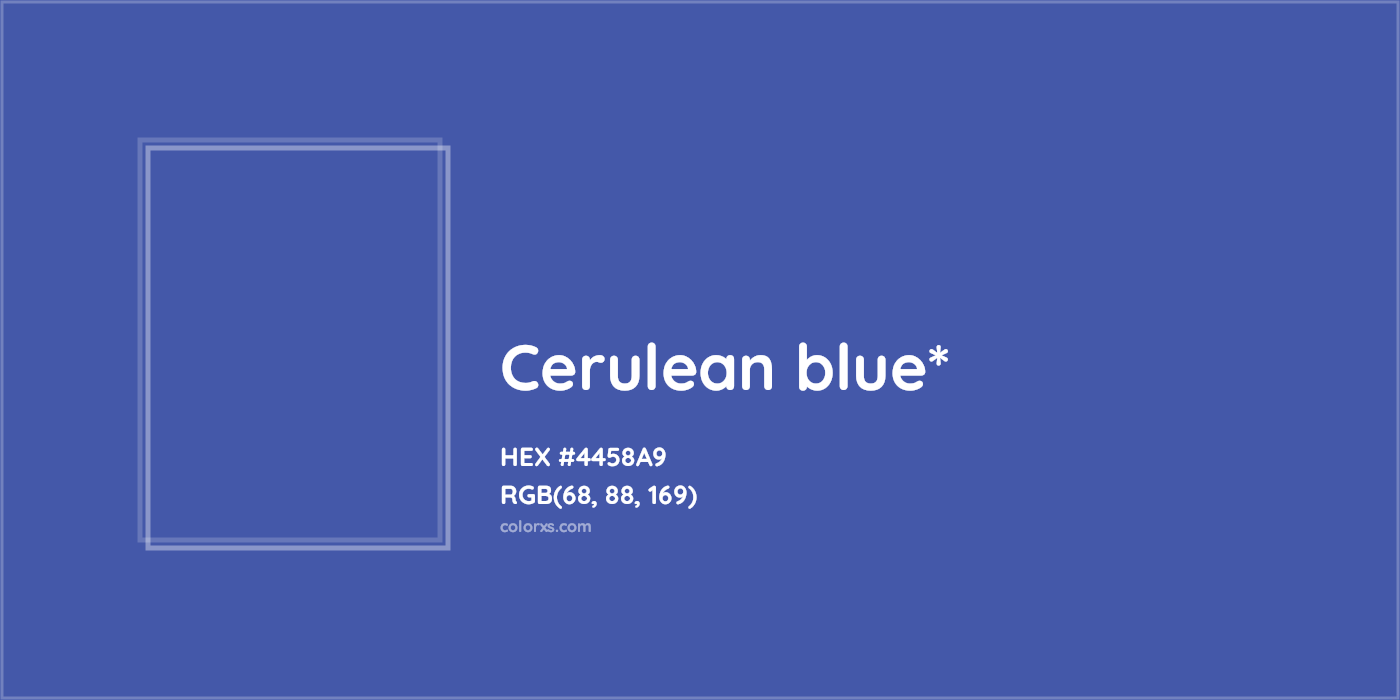 HEX #4458A9 Color Name, Color Code, Palettes, Similar Paints, Images