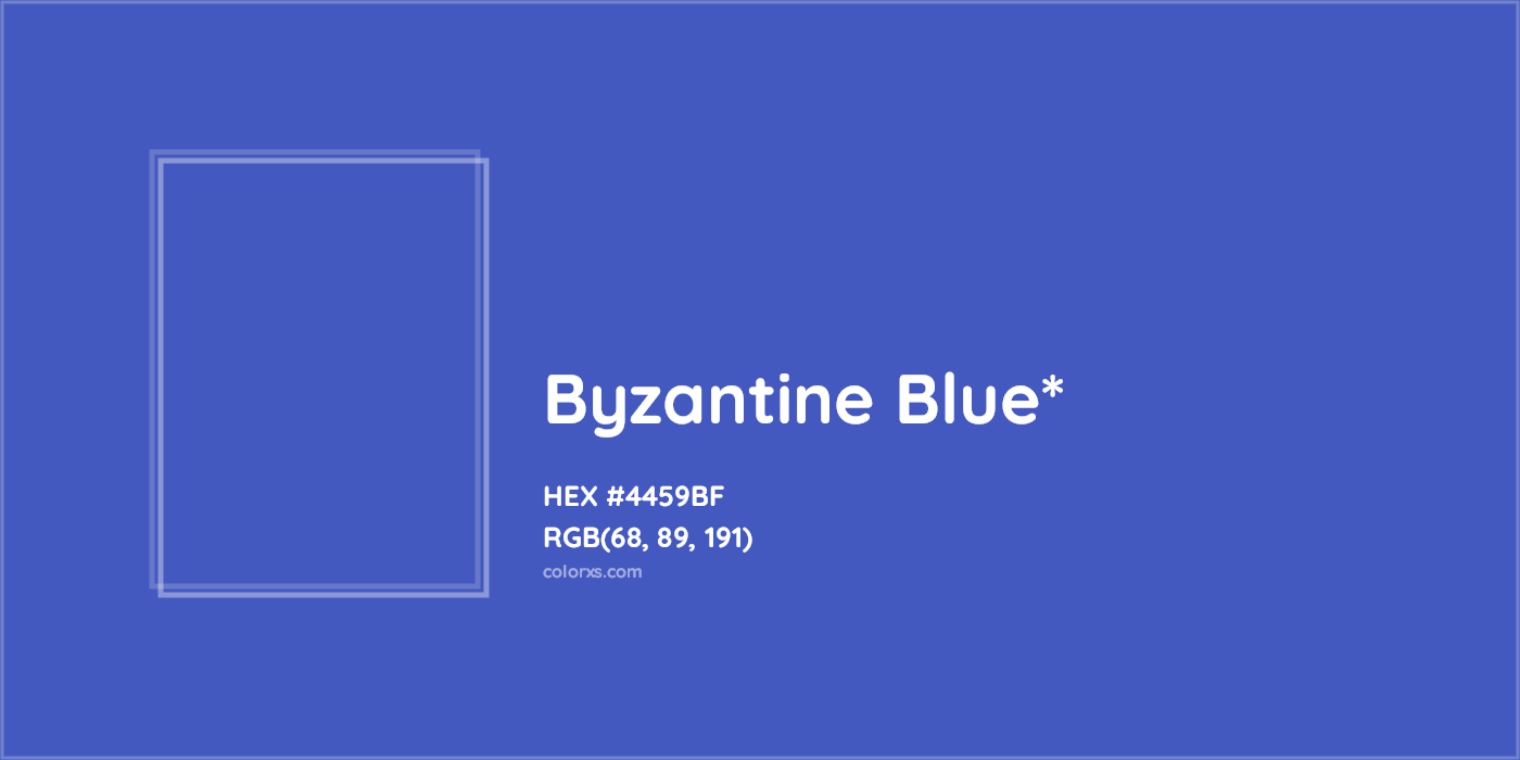 HEX #4459BF Color Name, Color Code, Palettes, Similar Paints, Images