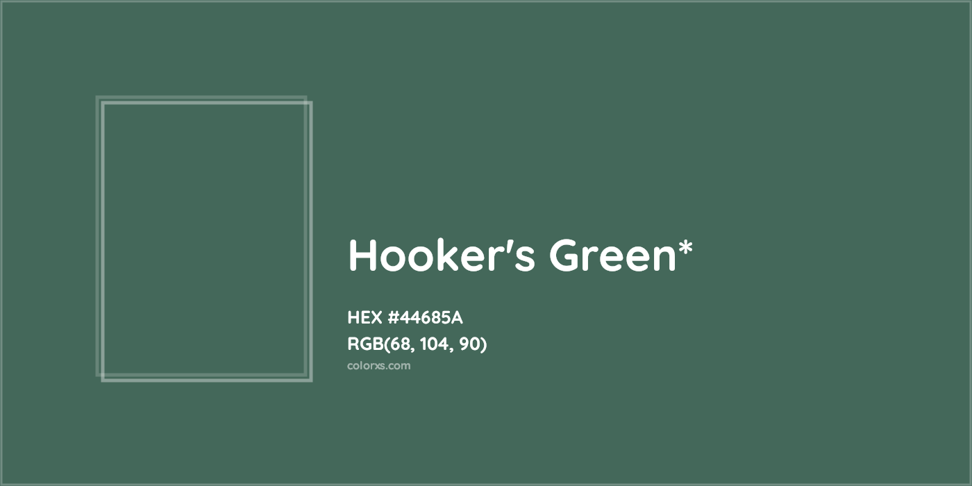 HEX #44685A Color Name, Color Code, Palettes, Similar Paints, Images