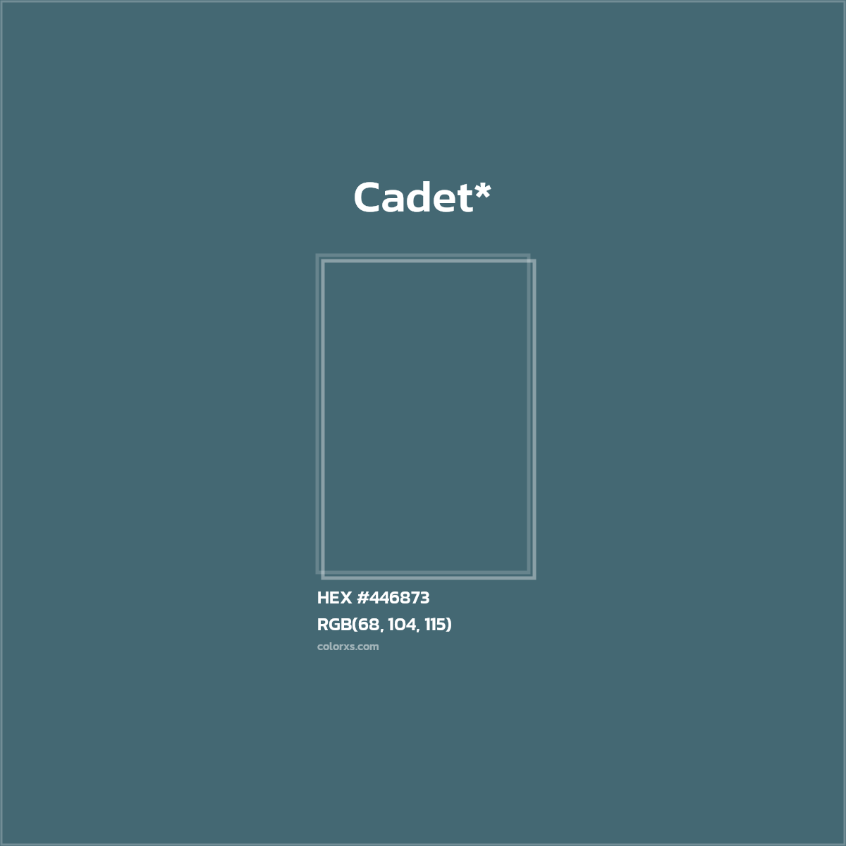HEX #446873 Color Name, Color Code, Palettes, Similar Paints, Images