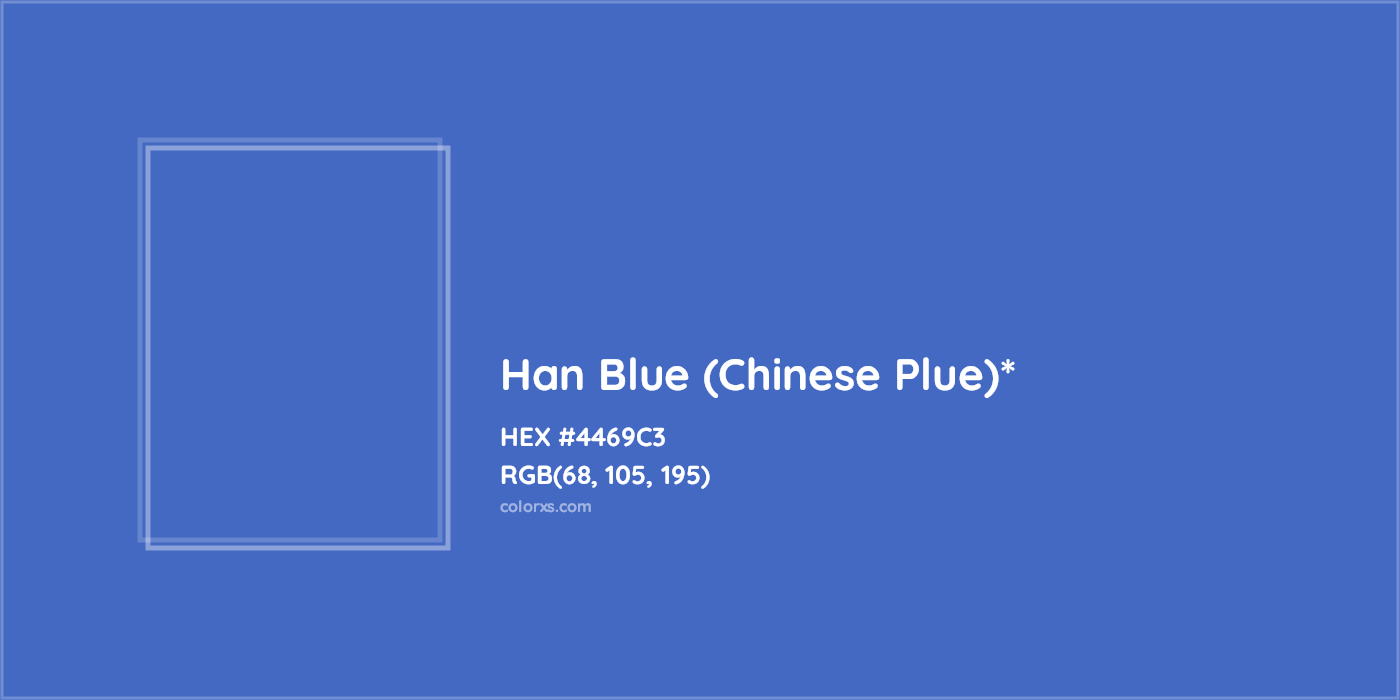 HEX #4469C3 Color Name, Color Code, Palettes, Similar Paints, Images