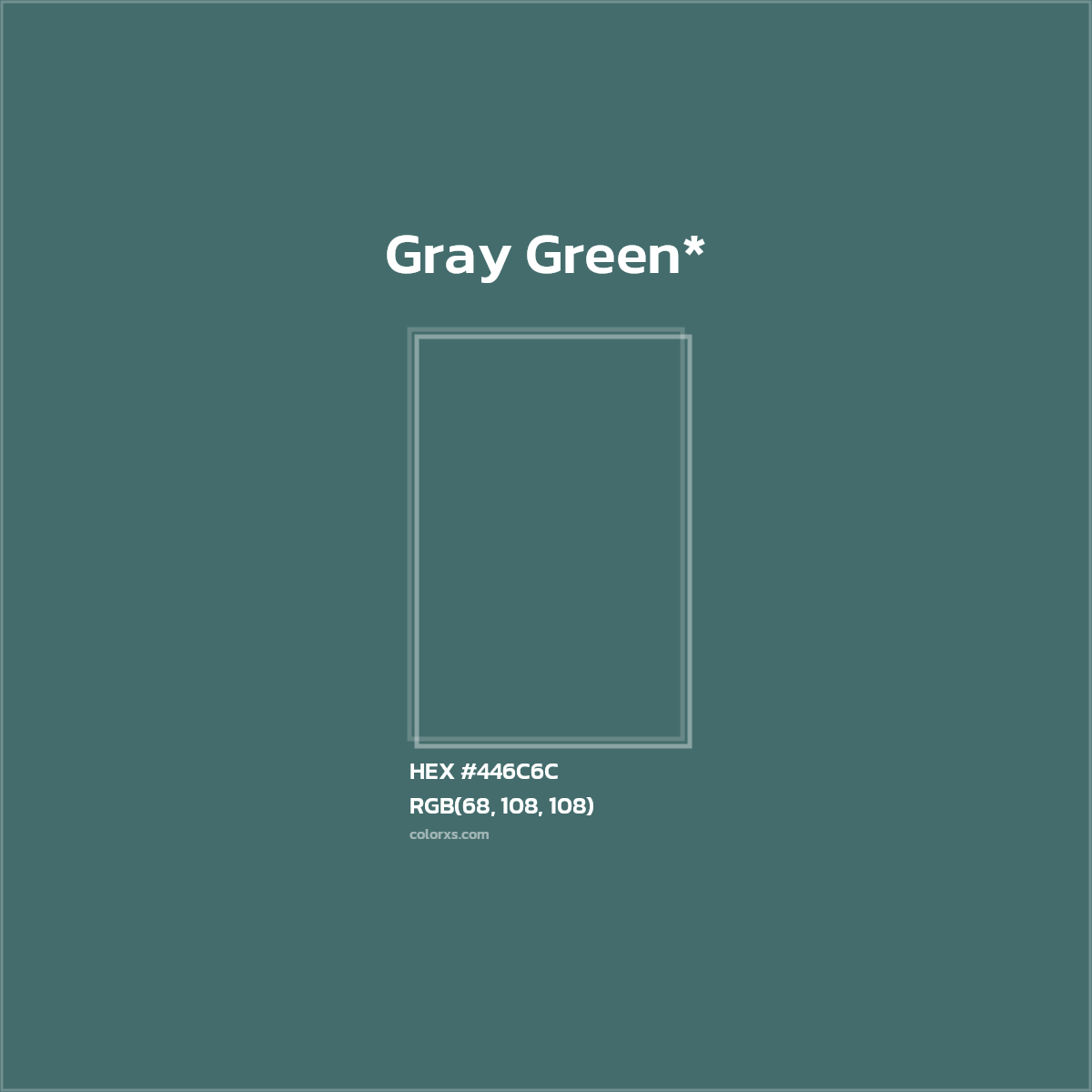 HEX #446C6C Color Name, Color Code, Palettes, Similar Paints, Images