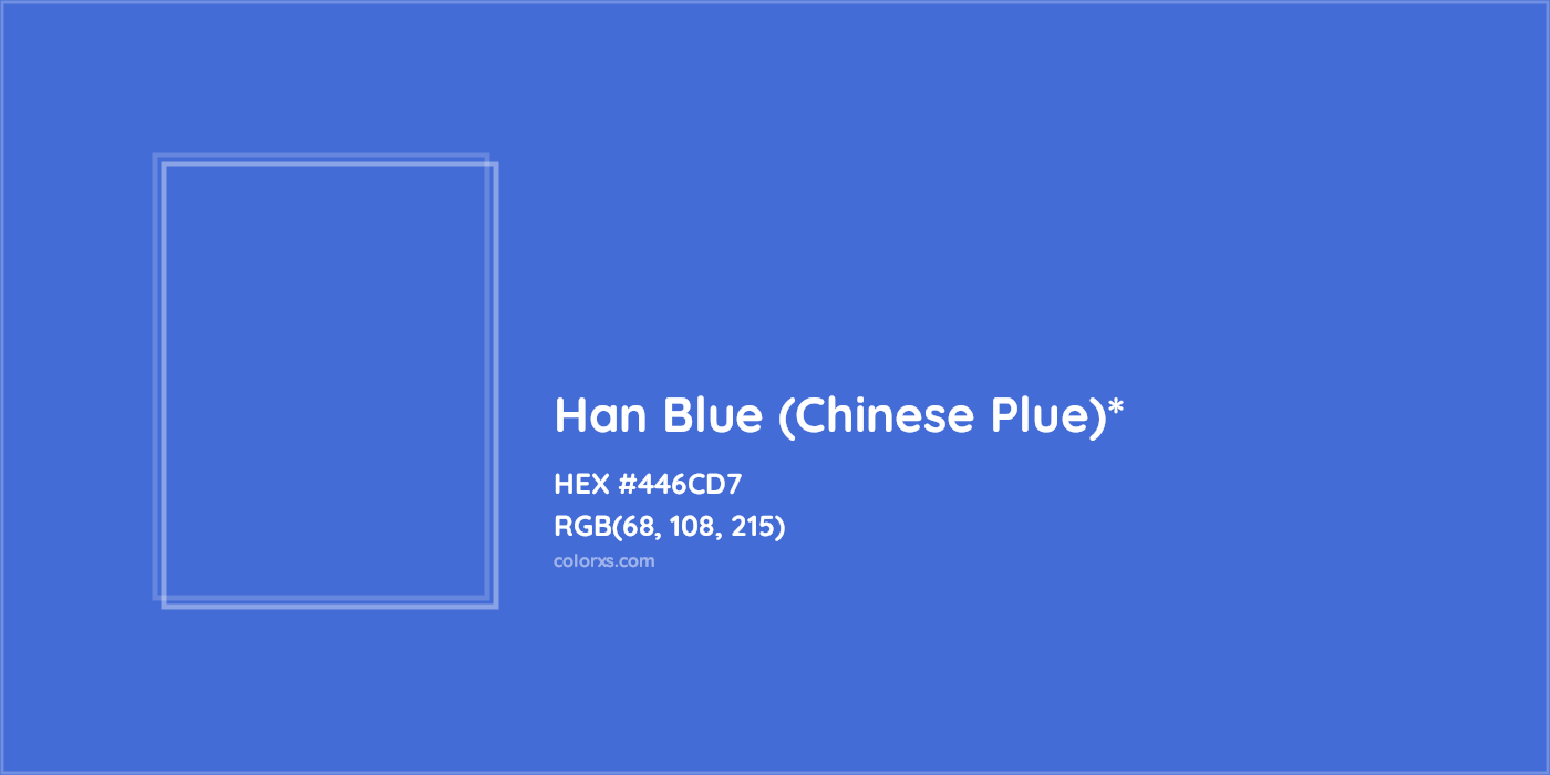 HEX #446CD7 Color Name, Color Code, Palettes, Similar Paints, Images