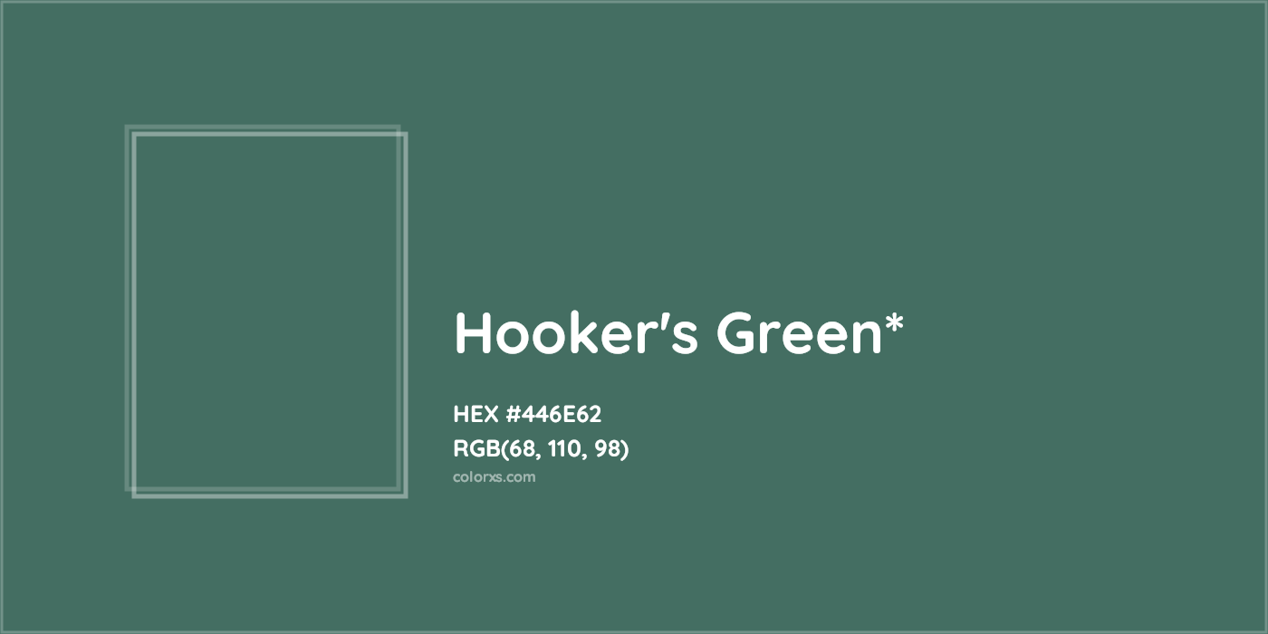 HEX #446E62 Color Name, Color Code, Palettes, Similar Paints, Images