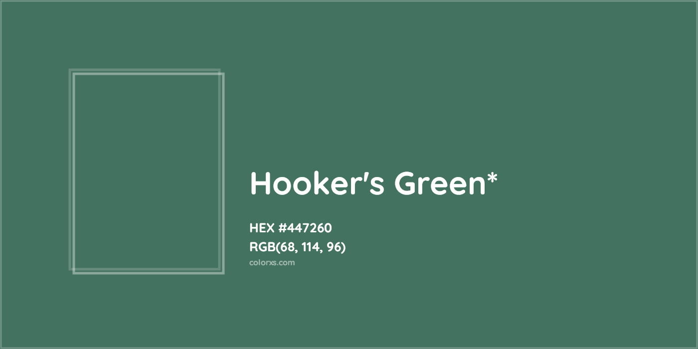 HEX #447260 Color Name, Color Code, Palettes, Similar Paints, Images