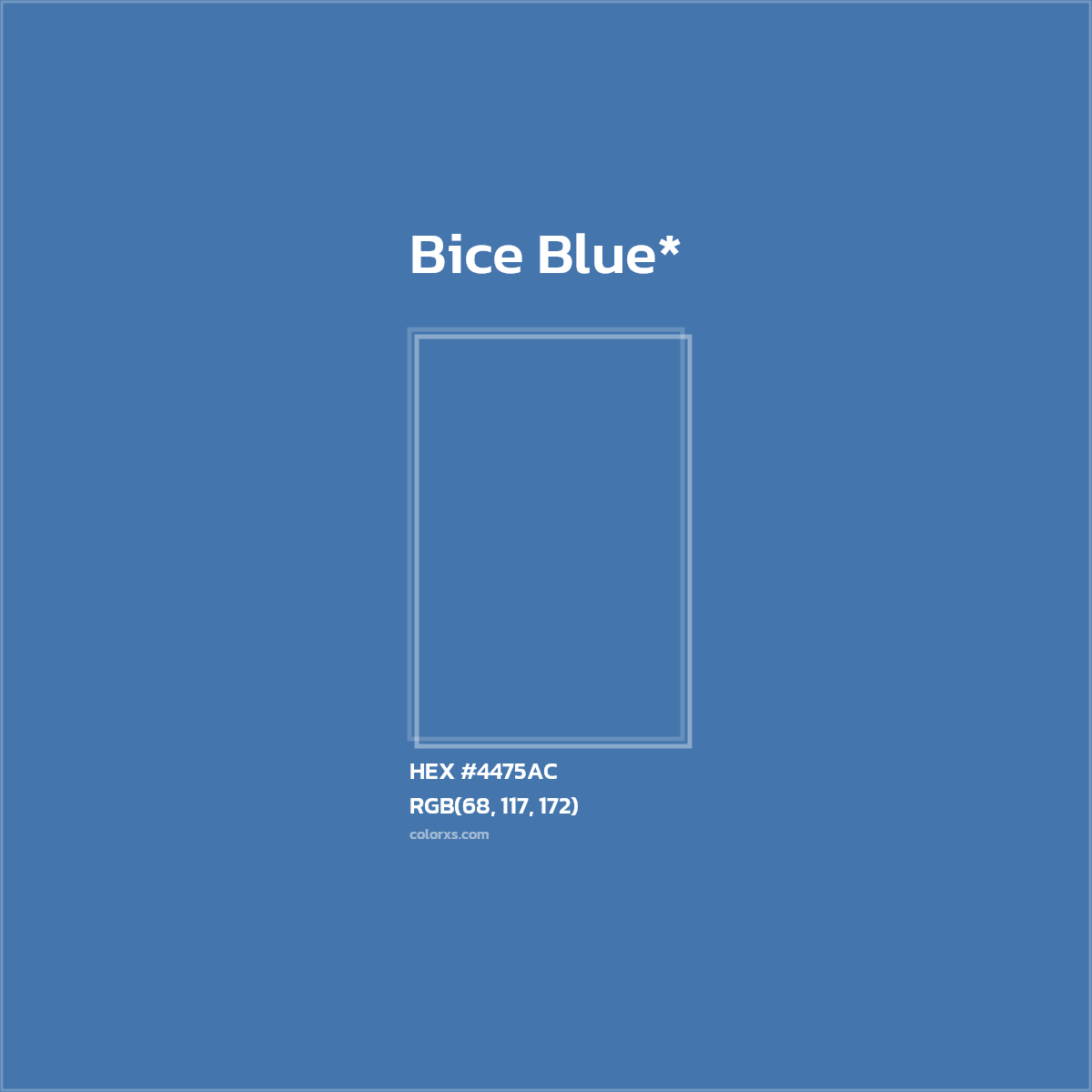 HEX #4475AC Color Name, Color Code, Palettes, Similar Paints, Images