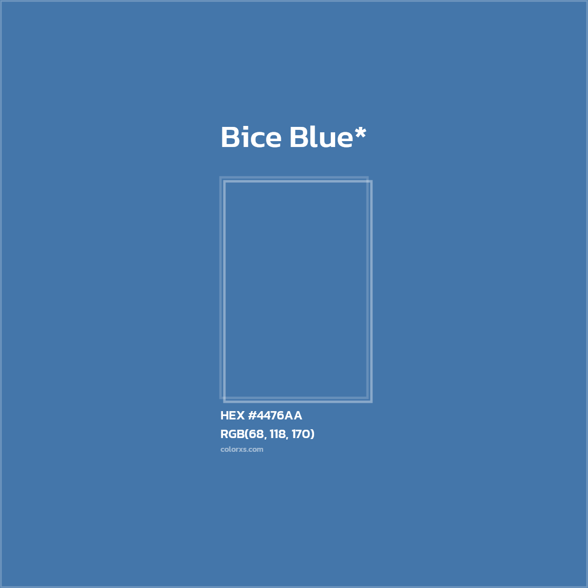 HEX #4476AA Color Name, Color Code, Palettes, Similar Paints, Images