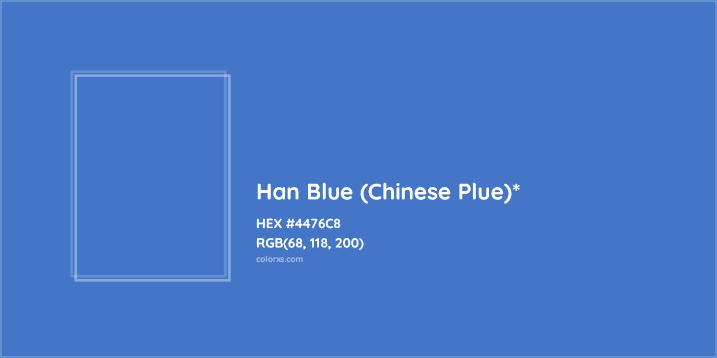 HEX #4476C8 Color Name, Color Code, Palettes, Similar Paints, Images
