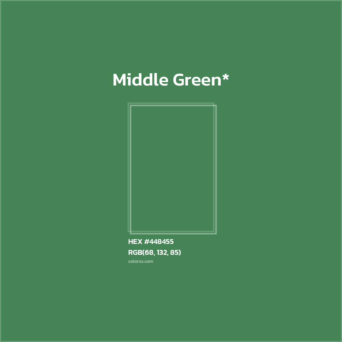 HEX #448455 Color Name, Color Code, Palettes, Similar Paints, Images