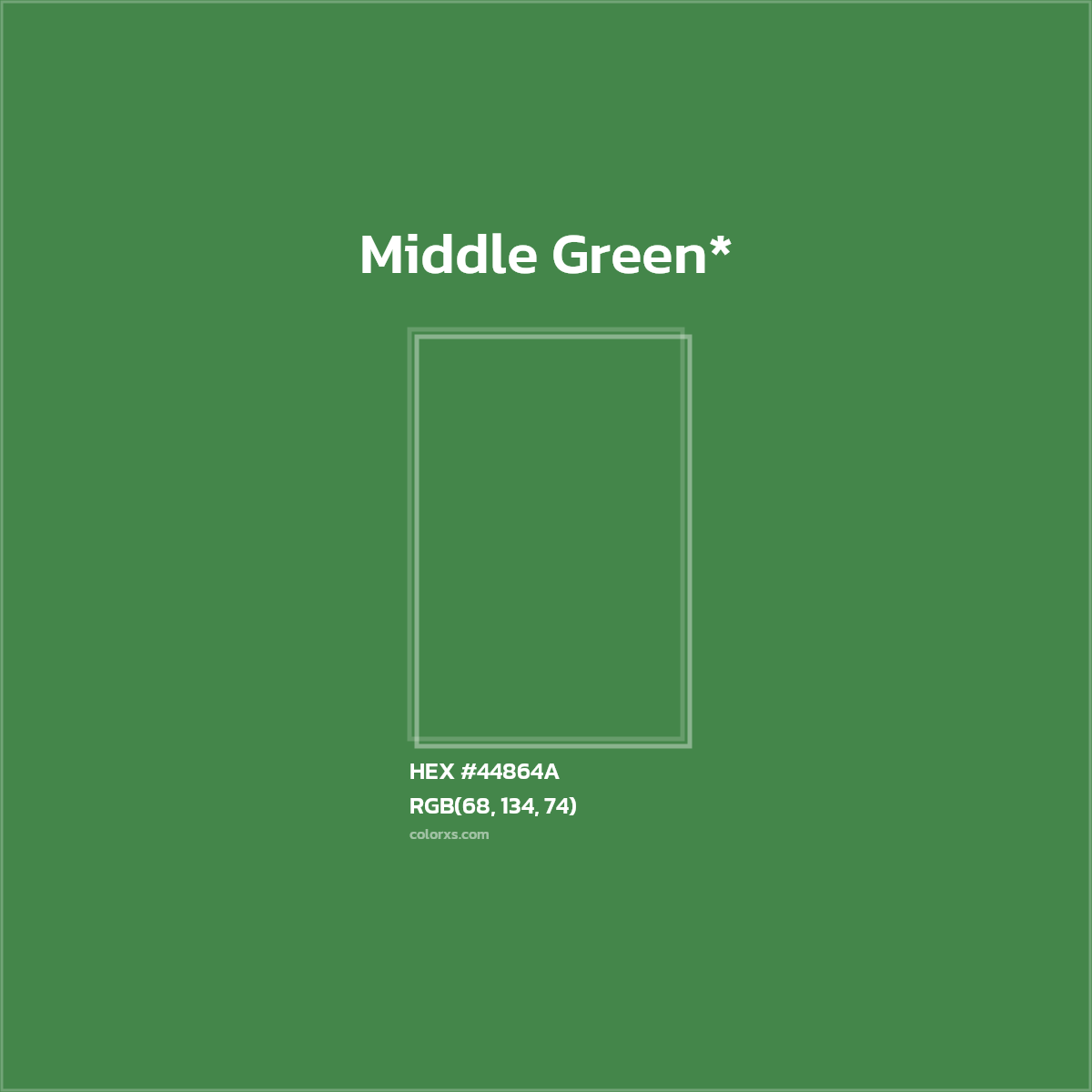 HEX #44864A Color Name, Color Code, Palettes, Similar Paints, Images