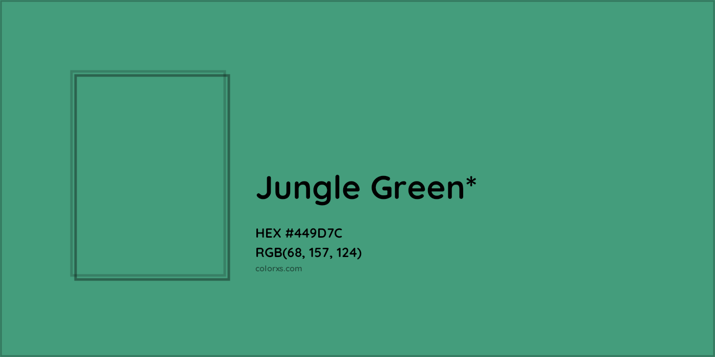 HEX #449D7C Color Name, Color Code, Palettes, Similar Paints, Images