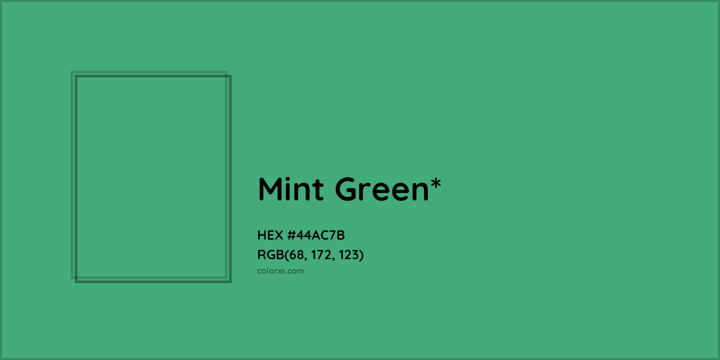 HEX #44AC7B Color Name, Color Code, Palettes, Similar Paints, Images