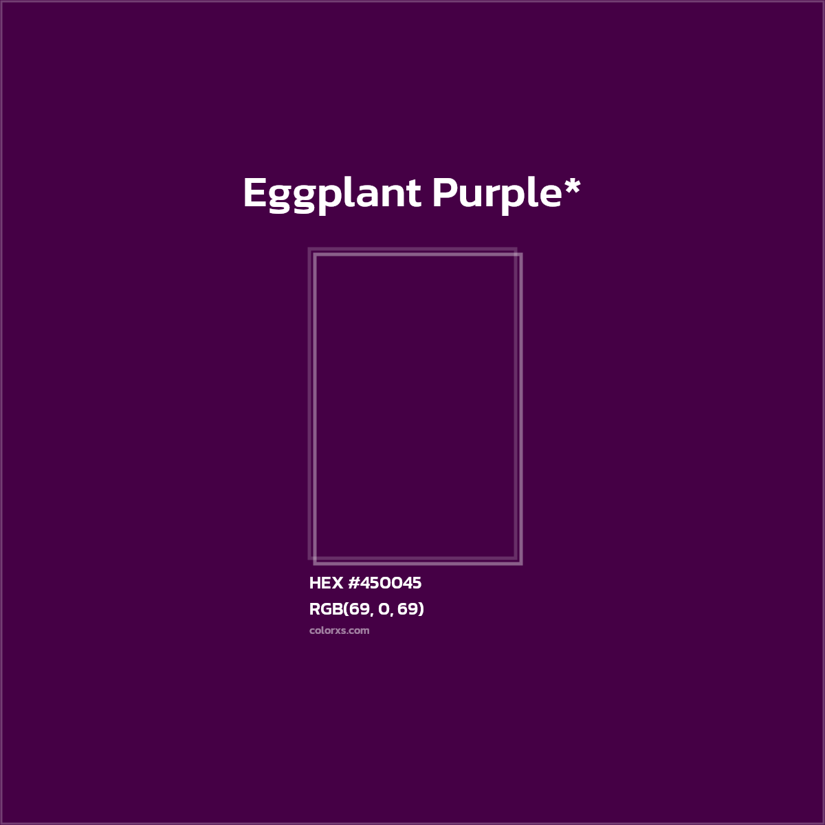 HEX #450045 Color Name, Color Code, Palettes, Similar Paints, Images