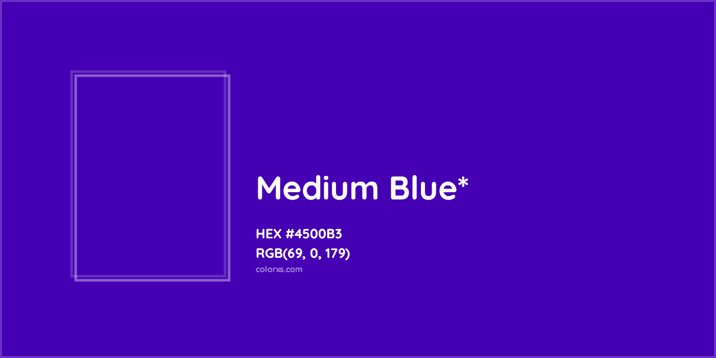 HEX #4500B3 Color Name, Color Code, Palettes, Similar Paints, Images