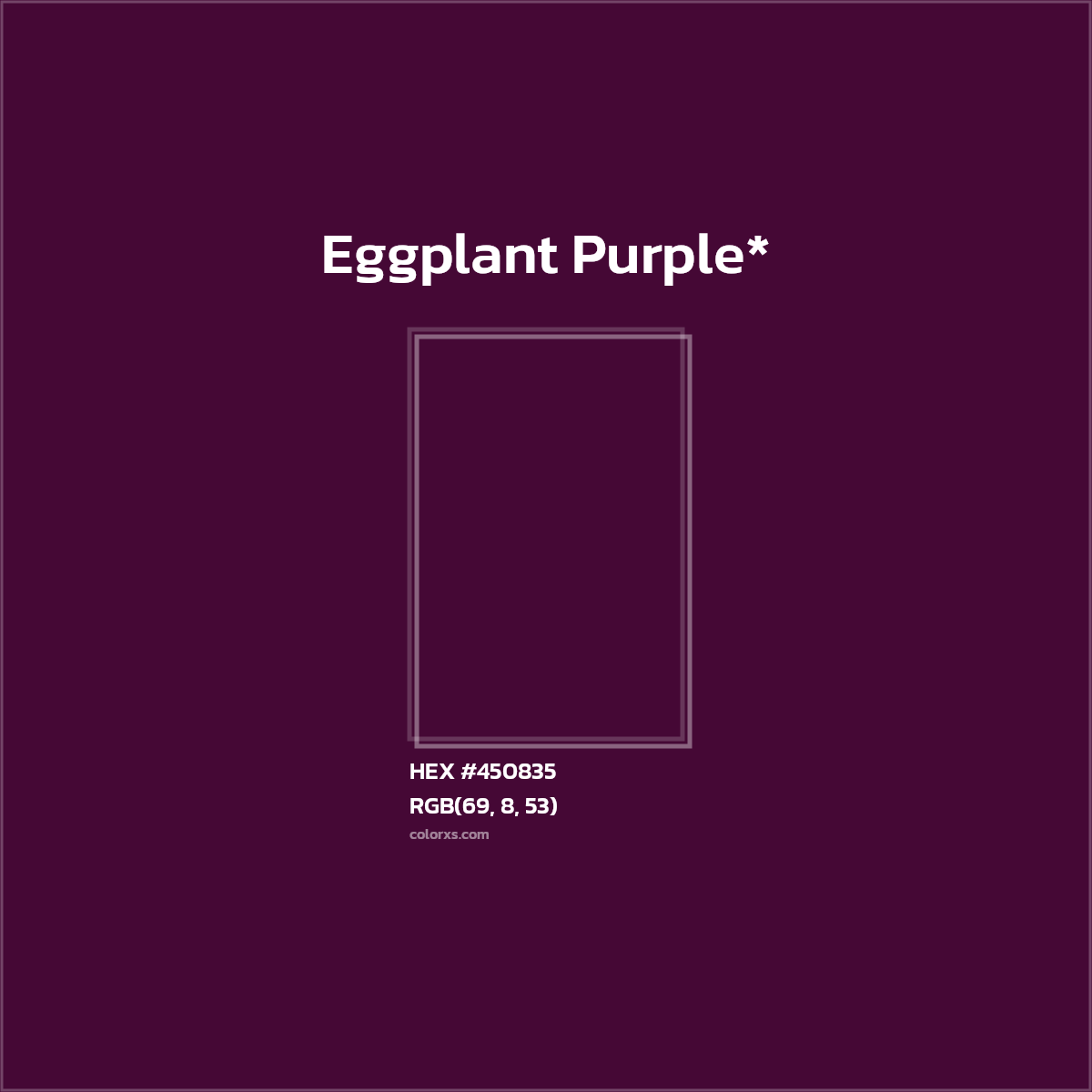 HEX #450835 Color Name, Color Code, Palettes, Similar Paints, Images