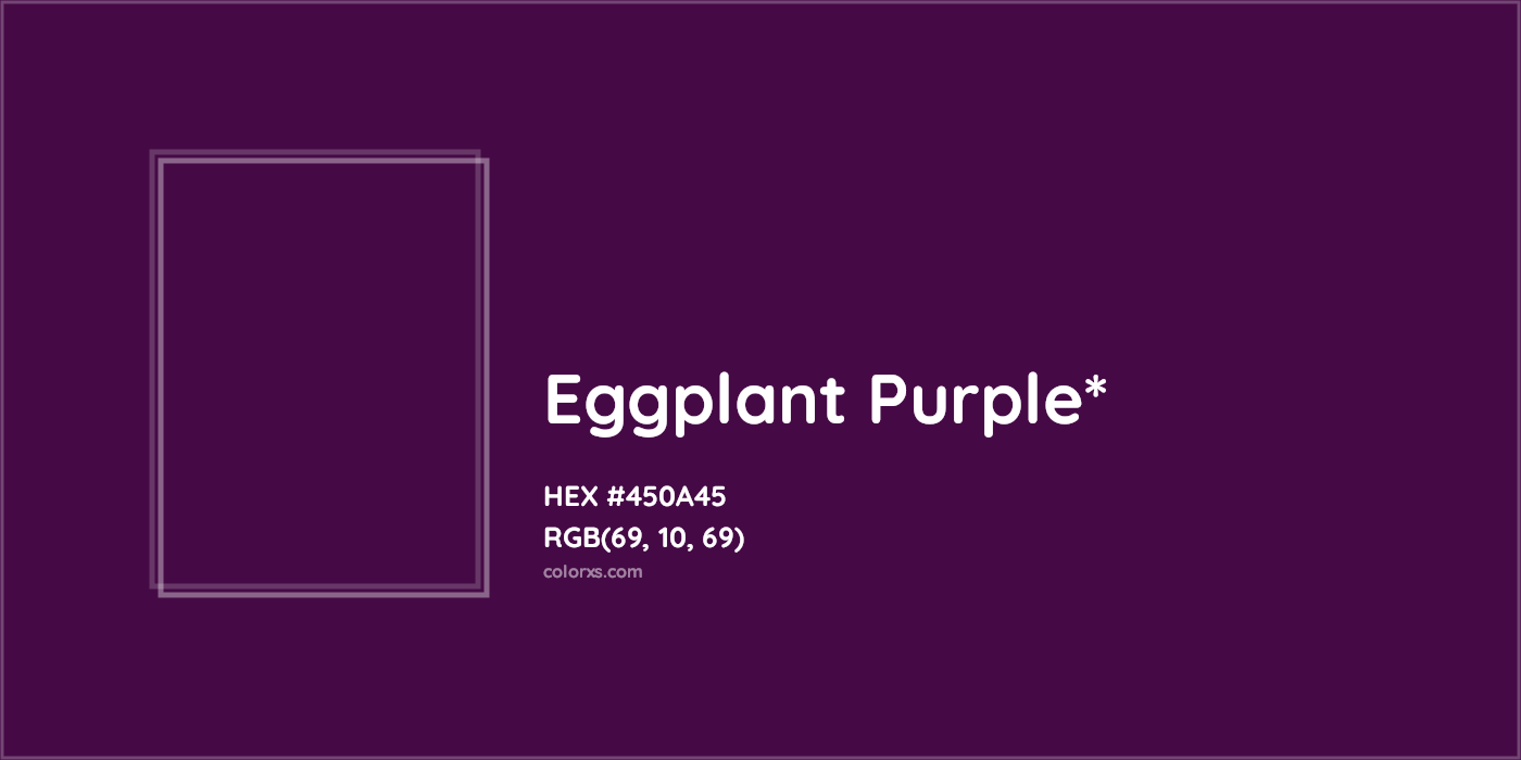 HEX #450A45 Color Name, Color Code, Palettes, Similar Paints, Images