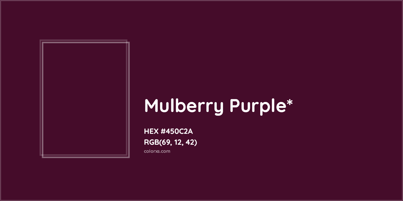 HEX #450C2A Color Name, Color Code, Palettes, Similar Paints, Images