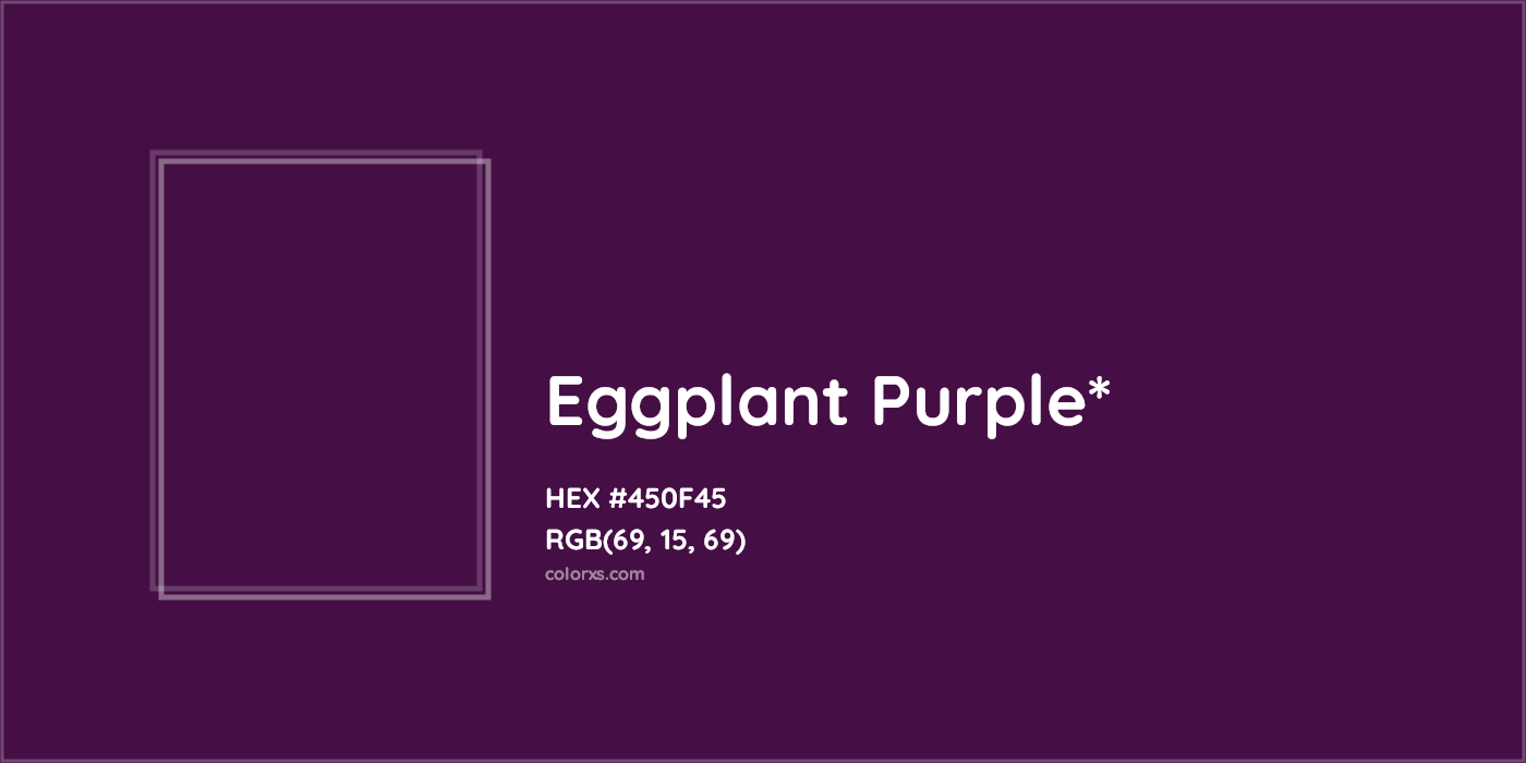HEX #450F45 Color Name, Color Code, Palettes, Similar Paints, Images