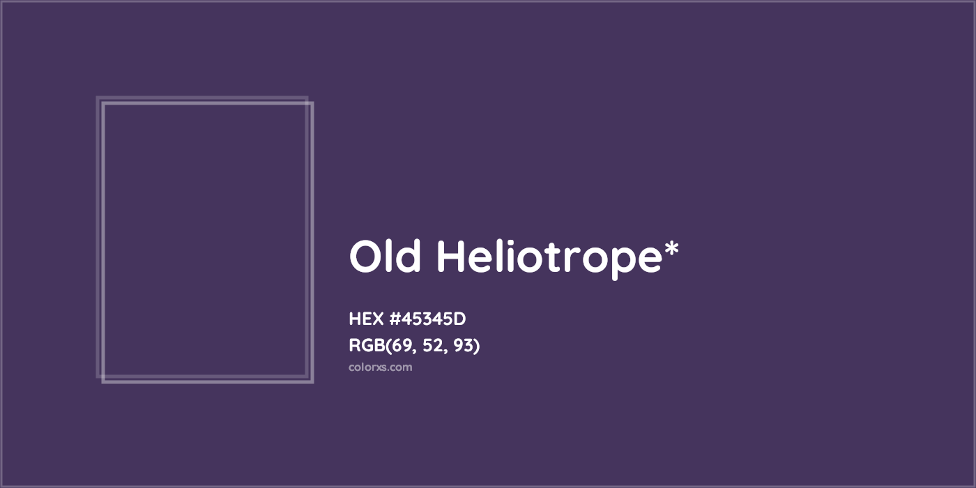 HEX #45345D Color Name, Color Code, Palettes, Similar Paints, Images